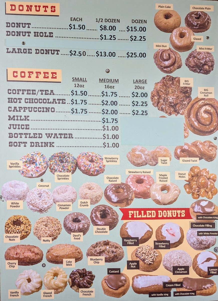 Donut Kastle Menu - Image 2
